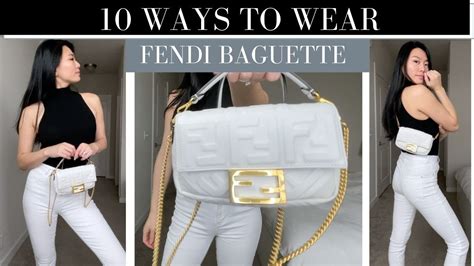 fendi be baguette shoulder chain bag review|fendi korea baguette bag.